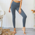 Sports activos sexy usan leggings de cintura alta, ejercicio de ejercicio de ejercicio yoga para mujer